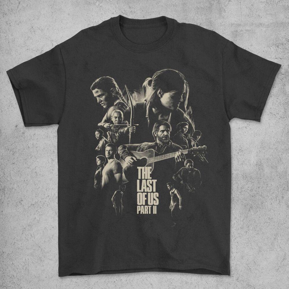 Style The Last Of Us Iconic Trending Moive Crewneck Short Sleeve T-Shirt
